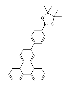4,4,5,5-tetramethyl-2-(4-(triphenylen-2-yl)phenyl)-1,3,2-dioxaborolane_1158227-59-8