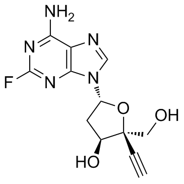 4'-ethynyl-2-fluoro-2'-deoxyadenosine