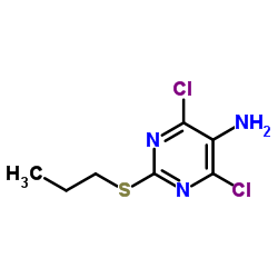 4,6-Dichloro-2-(propylthio)pyrimidin-5-amine_145783-15-9