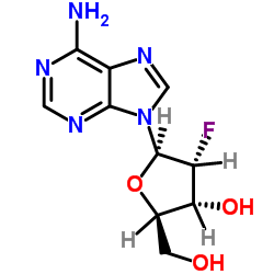 (2R,3R,4R,5R)-5-(6-aminopurin-9-yl)-4-fluoro-2-(hydroxymethyl)oxolan-3-ol_64183-27-3