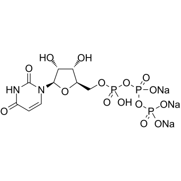 Uridine-5'-triphosphoric acid trisodium salt_19817-92-6