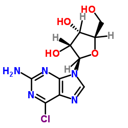 2-Amino-6-chloropurine-9-riboside_2004-07-1