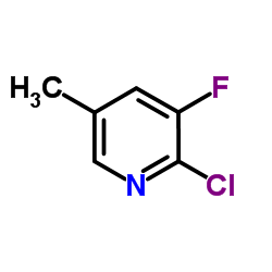 2-Chloro-3-fluoro-5-methylpyridine_34552-15-3