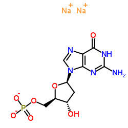 2'-Deoxyguanosine-5'-monophosphate disodium salt hydrate_33430-61-4