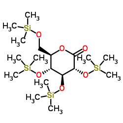 (3R,4S,5R,6R)-3,4,5-tris(trimethylsilyloxy)-6-(trimethylsilyloxymethyl)oxan-2-one_32384-65-9