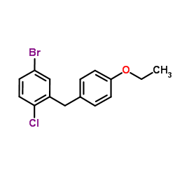 5-bromo-2-chloro-4’-ethoxydiphenylmethane_461432-23-5
