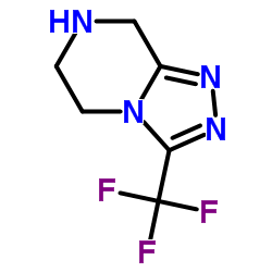 3-(Trifluoromethyl)-5,6,7,8-tetrahydro-1,2,4-triazolo[4,3-a]pyrazine Hydrochloride_762240-92-6