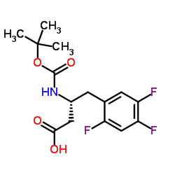 Boc-(R)-3-Amino-4-(2,4,5-Trifluoro-Phenyl)-Butyric Acid_486460-00-8