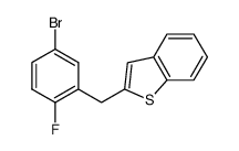 2-(5-bromo-2-fluorobenzyl)-1-benzothiophene_1034305-17-3