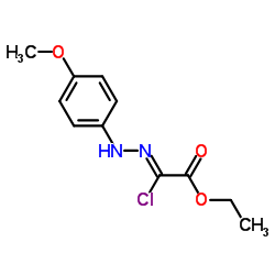 ethyl (2Z)-2-chloro-2-[(4-methoxyphenyl)hydrazinylidene]acetate_27143-07-3