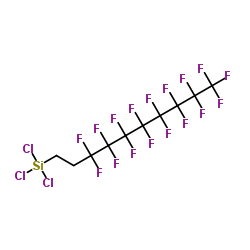 Trichloro(1H,1H,2H,2H-heptadecafluorodecyl)silane_78560-44-8