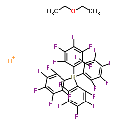 Lithium tetrakis(pentafluorophenyl)borate ethyl etherate_371162-53-7