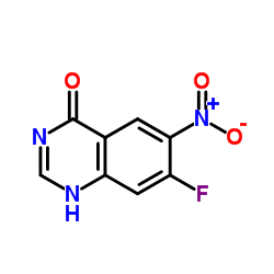 7-Fluoro-6-nitro-4-hydroxyquinazoline_162012-69-3