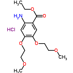 ethyl 2-amino-4,5-bis(2-methoxyethoxy)benzoate,hydrochloride_183322-17-0