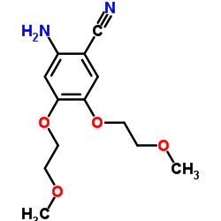 2-Amino-4,5-bis(2-methoxyethoxy)benzonitrile_950596-58-4