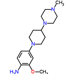 2-Methoxy-4-[4-(4-Methylpiperazin-1-yl)piperidin-1-yl]aniline_761440-75-9
