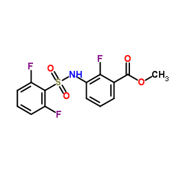 methyl 3-{[(2,6-difluorophenyl)sulfonyl]amino}-2-fluorobenzoate_1195768-19-4