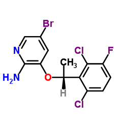 5-bromo-3-[(1R)-1-(2,6-dichloro-3-fluorophenyl)ethoxy]pyridin-2-amine_877399-00-3
