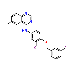 N-[3-Chloro-4-(3-fluorobenzyloxy)phenyl]-6-iodoquinazolin-4-amine_231278-20-9