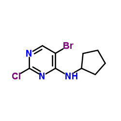5-Bromo-2-chloro-N-cyclopentylpyrimidin-4-amine_733039-20-8