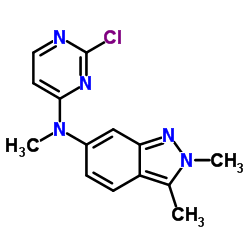 N-(2-Chloropyrimidin-4-yl)-N,2,3-trimethyl-2H-indazol-6-amine_444731-75-3