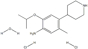 2-Isopropoxy-5-methyl-4-(piperidin-4-yl)aniline dihydrochloride hydrate_1802250-63-0