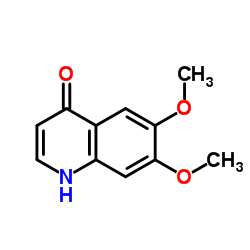 6,7-Dimethoxyquinolin-4-ol_13425-93-9