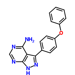 3-(4-Phenoxyphenyl)-1H-pyrazolo[3,4-d]pyrimidin-4-amine_330786-24-8