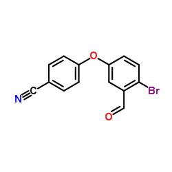 4-(4-Bromo-3-formylphenoxy)benzonitrile_906673-54-9