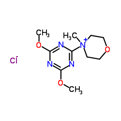 4-(4,6-Dimethoxy-1,3,5-triazin-2-yl)-4-methyl morpholinium chloride_3945-69-5