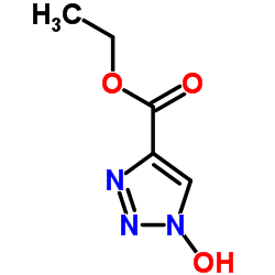 Ethyl 1-hydroxy-1H-1,2,3-triazole-4-carboxylate_137156-41-3
