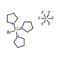Bromotri(1-Pyrrolidinyl)Phosphonium Hexafluorophosphate_132705-51-2