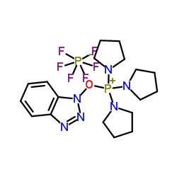 Benzotriazole-1-yl-oxytripyrrolidinophosphonium hexafluorophosphate_128625-52-5