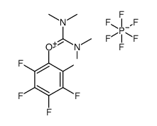 [dimethylamino-(2,3,4,5,6-pentafluorophenoxy)methylidene]-dimethylazanium,hexafluorophosphate_206190-14-9