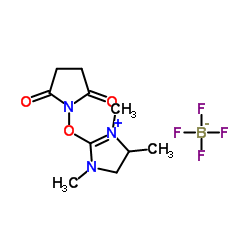 1-[(1,3,4-trimethyl-4,5-dihydroimidazol-1-ium-2-yl)oxy]pyrrolidine-2,5-dione,tetrafluoroborate_443305-34-8