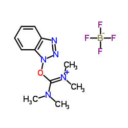 O-(Benzotriazol-1-yl)-N,N,N’,N’-tetramethyluronium Tetrafluoroborate_125700-67-6