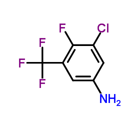 3-Chloro-4-fluoro-5-(trifluoromethyl)aniline_914225-61-9