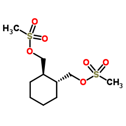 [(1R,2R)-2-(methylsulfonyloxymethyl)cyclohexyl]methyl methanesulfonate_186204-35-3