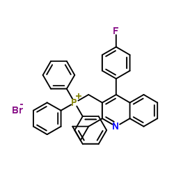 [[2-Cyclopropyl-4-(4-fluorophenyl)-3-quinolinyl]methyl]-triphenylphosphonium bromide_154057-58-6