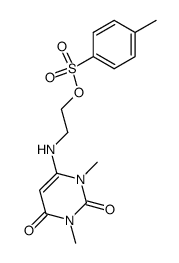 1,3-dimethyl-6-[2-(p-toluenesulfonyloxy)ethylamino)-2,4(1H,3H)-pyrimidinedione_130634-04-7