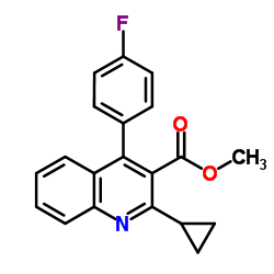4-(4-Fluorophenyl)-2-cyclopropylquinoline-3-carboxylic Acid Methyl Ester_121659-86-7