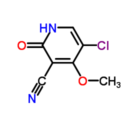 5-Chloro-4-methoxy-2-oxo-1,2-dihydropyridine-3-carbonitrile_147619-40-7