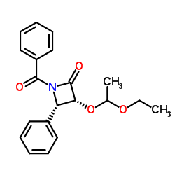 (3R,4S)-1-Benzoyl-3-(1-ethoxyethoxy)-4-phenyl-2-azetidinone_201856-53-3