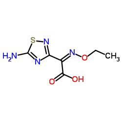 (Z)-2-(5-Amino-1,2,4-thiadiazol-3-yl)-2-(ethoxyimino)acetic acid_75028-24-9