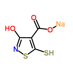 3-Hydroxy-5-mercapto-4-isothiazolecarboxylic acid monosodium salt_475112-25-5