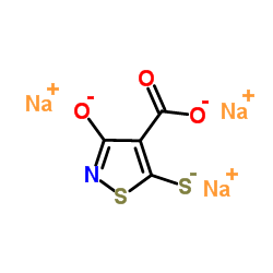 3-oxo-5-sulfanyl-1,2-thiazole-4-carboxylic acid,sodium_76857-14-2