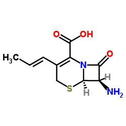 (6R,7R)-7-Amino-8-oxo-3-(prop-1-en-1-yl)-5-thia-1-azabicyclo[4.2.0]oct-2-ene-2-carboxylic acid_120709-09-3