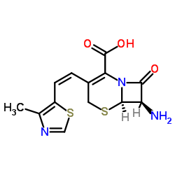 7-amino-3-[(Z)-2-(4-methyl-5-thiazolyl)vinyl]-3-cephem-4-carboxylic acid_155723-02-7