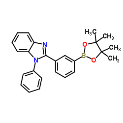 1-phenyl-2-[3-(4,4,5,5-tetramethyl-1,3,2-dioxaborolan-2-yl)phenyl]benzimidazole_952514-86-2