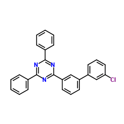 2-(3'-Chloro[1,1'-biphenyl]-3-yl)-4,6-diphenyl-1,3,5-triazine_1443049-83-9
